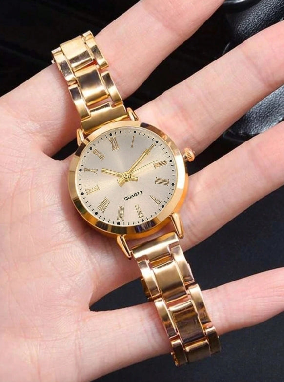 Luxury Watch and Bracelet for Her